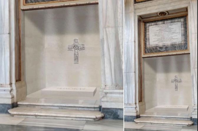 Vaticano: Así será la tumba de Francisco en Santa María la Mayor Vaticano: Así será la tumba de Francisco en Santa María la Mayor
