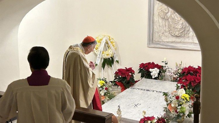Vaticano: misa en memoria de Benedicto XVI a dos años de su fallecimiento Vaticano: misa en memoria de Benedicto XVI a dos años de su fallecimiento