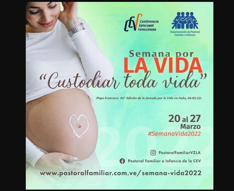 Venezuela anima a "Custodiar toda la vida" Venezuela anima a "Custodiar toda la vida"