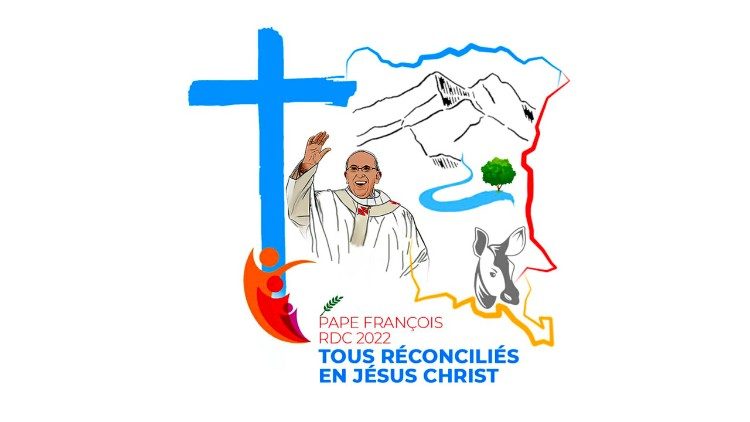 Viaje del Papa a la R.D. del Congo: "Todos reconciliados en Jesús", el lema Viaje del Papa a la R.D. del Congo: "Todos reconciliados en Jesús", el lema