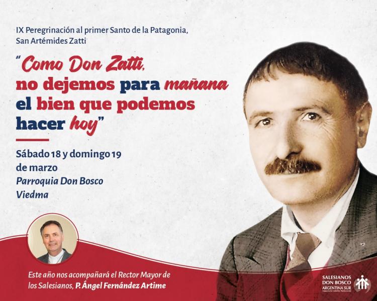 Preparan en Viedma la peregrinación en honor a san Artémides Zatti Preparan en Viedma la peregrinación en honor a san Artémides Zatti